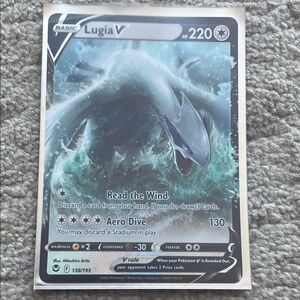 Lugia V Pokémon Card